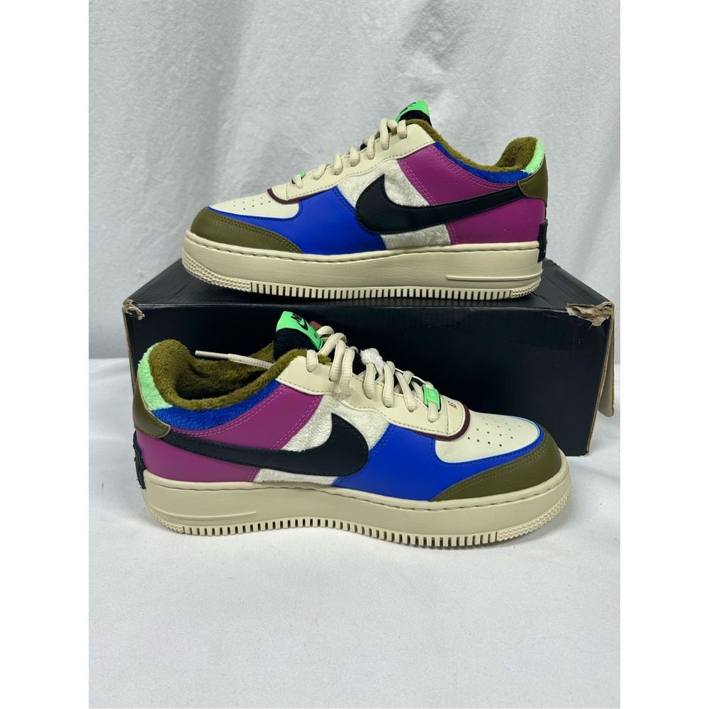 Nike Air Force 1 Shadow CT1985 500 Cactus Flower Women's Size 10 Multi Color - Picture 2 of 5